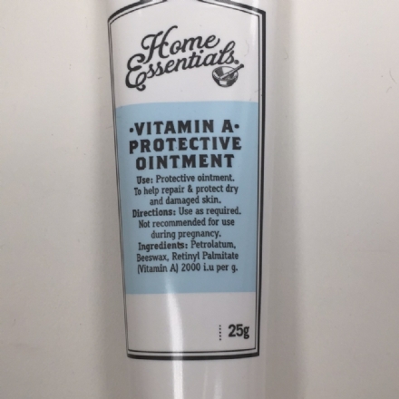 vitamin a ointment for skin