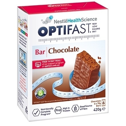 Optifast VLCD Bar Chocolate Flavour 70g*6 - nStar Pharmacy