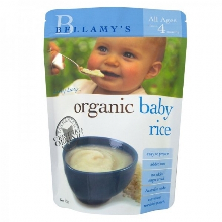 cara masak organic baby rice love earth