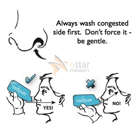 Nasopure System Kit Nasal Wash System - nasopure system kit nasal wash system - @ - nStar Pharmacy